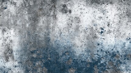 Obraz premium Abstract texture of mottled gray, white, and blue paint