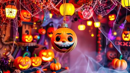 Fototapeta premium halloween background theme