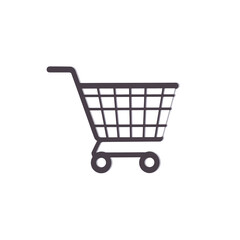 Shopping Cart Icon A Simple Design for Online Storefronts and E-commerce Platforms
