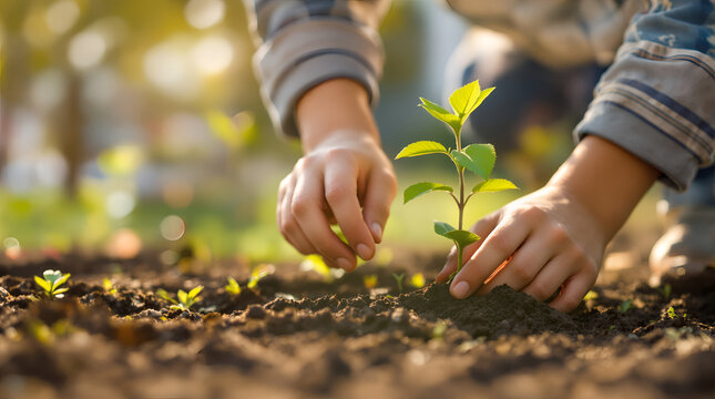 Plantar, folhas, natureza, eco, nature, jardim, planta, m&atilde;os, plantio, colher