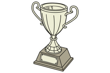 gold trophy cup