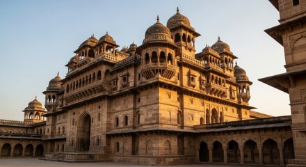 Fototapeta premium Ornate Palace Architecture, India - Historical Landmark