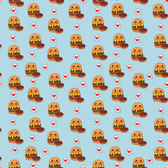 Obraz premium Cevahir Ji-min seamless geometric pattern