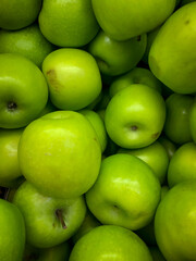 fresh green apples