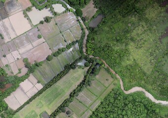 Top View Aerial Photograph