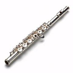 Fototapeta premium Flute isolated on white background.
