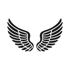 Obraz premium Angel Wings Svg