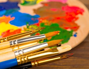 Creamy Glazing Acryl Brush Strokes