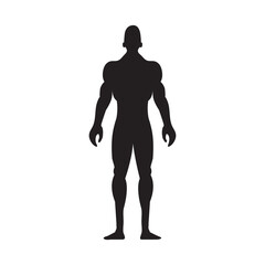 human body anatomy icon Isolated flat vector simple illustration for web and app..eps