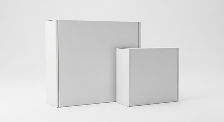 Blank Cardboard Box Mockup A Versatile Template for Packaging Design and Branding