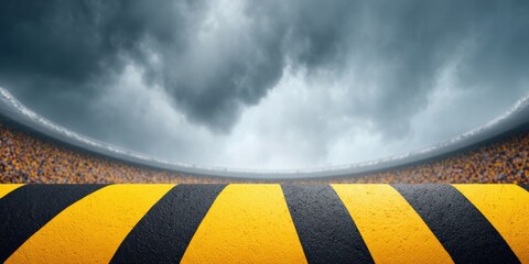 High-Quality Immersive Cricket Stadium Interior with Energetic Fans Modern Sports Event Marketing for Millennial Audiences and Social Media Campaigns