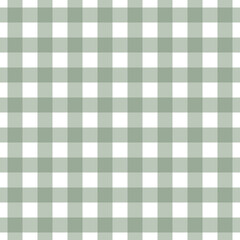 green plaid fabric texture