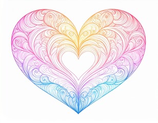 hand drawn heart icon
