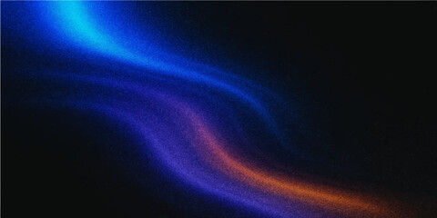 Abstract blue wavy background with flowing smooth texture and light design