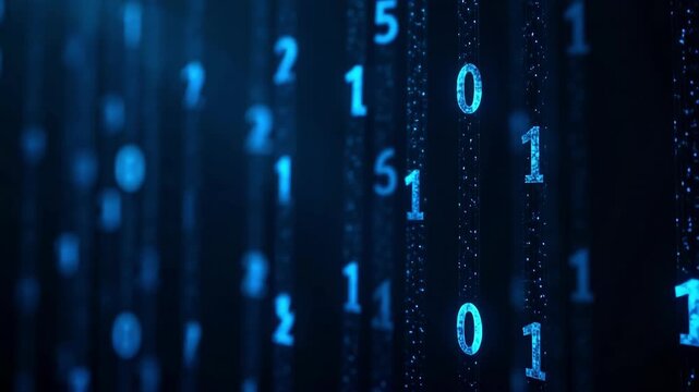 binary code background