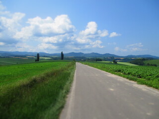 Biei, Hokkaido, Japan - Diorama Effect