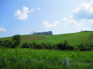 Biei, Hokkaido, Japan - Diorama Effect