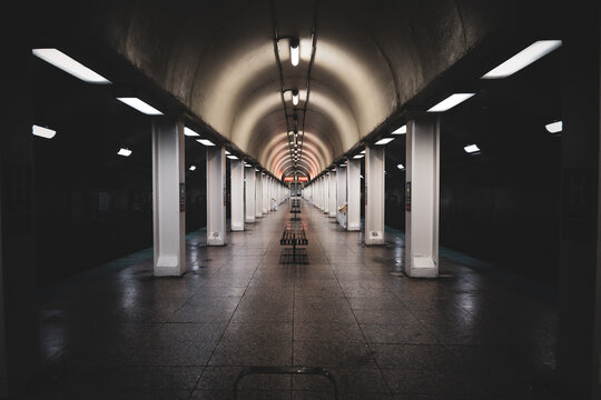 Train Station at night 