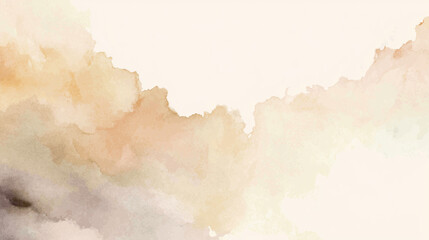 抽象的な茶色の水彩背景