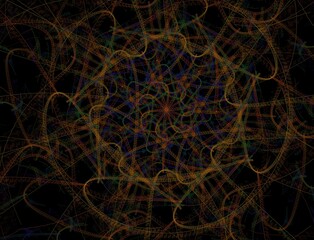 Imaginatory fractal abstract background Image
