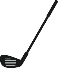 Golf Clipart, ready to strike the golf ball on the course.