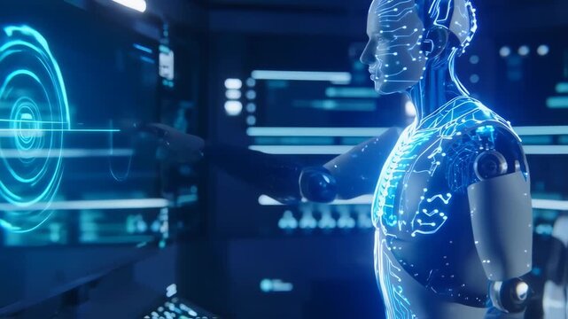 AI-Driven Cyborg: Redefining Existence in a Futuristic Environment