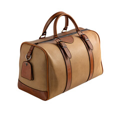 realistic 3d render of bag on white background.png