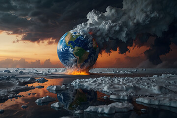 global warming sign