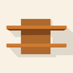 Stylish floating shelves for displaying your treasured items in a modern and minimalist living space