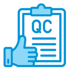 Thumbs-Up Blue Icon