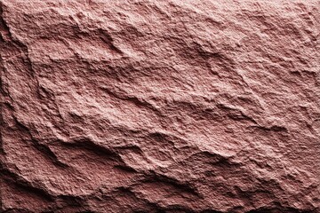Close-up of a rough, textured, reddish-brown stone surface