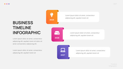 Business Timeline Infographic