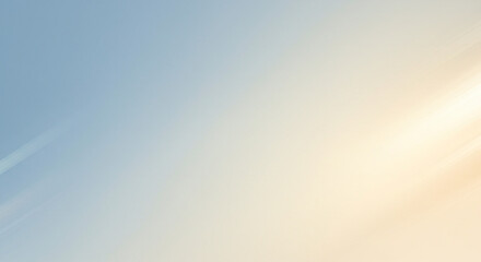 Soft Pastel Sky with Subtle Sunlight Glare.