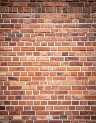 Obraz premium Red brick wall texture (4)