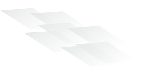 Abstract background illustration with a flying white paper airplane, geometric design concept, and light arrow pattern