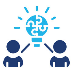 Fototapeta premium Brainstorm Icon