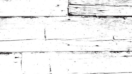 Distressed Wood Plank Grunge Vector Texture Overlay