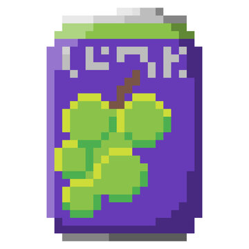 Soda Can Drink 2d 32x32 bit pixel  art 