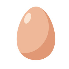 鶏卵のベクターイラストアイコン