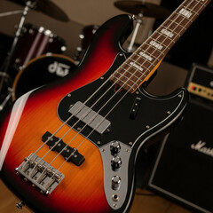 AI Generated Bass Guitar