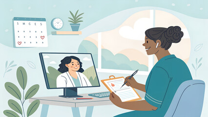 business meeting in office