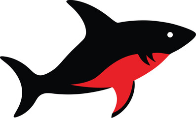 Obraz premium shark vector illustration
