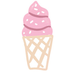 vector ice cream cone