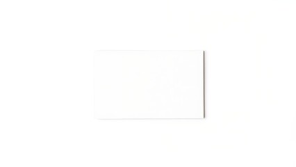 A minimalist business card design on a clean white background, showcasing simplicity and professionalism.