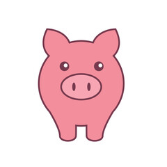 Piggy Bank Money Savings Vector Illustration