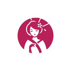 Japanese Lady Logo