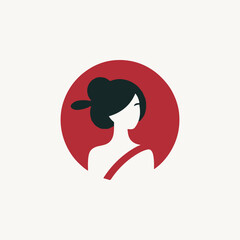 Japanese Lady Logo
