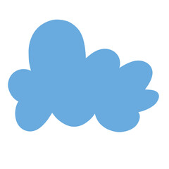 Simple Cloud Illustration