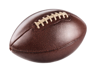Close-up of a brown American football (2)