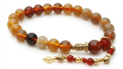 Obraz premium Colorful beaded prayer beads (1)